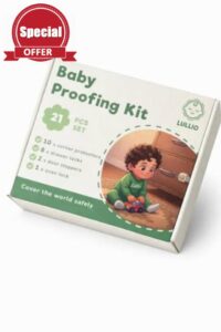 Baby Proofing Kit for Home and Kitchen – 21-Piece Safety Set with 10 Baby Corner Protectors