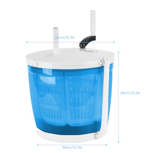 Non-Electric Laundry Machine with Spin Dry Function