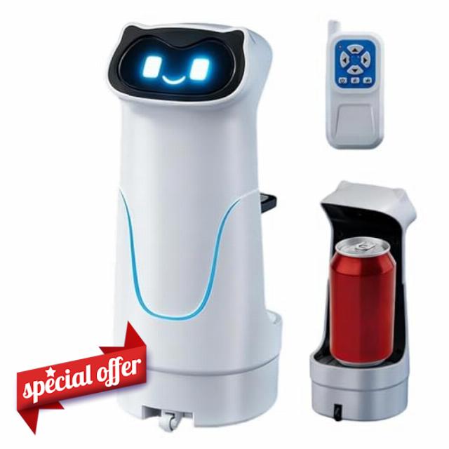 Interactive Robot Toy | Intelligent - RC Delivery Robot | for Boys Girls Youth Teens Son Daughter Family Friends School Home Party Holiday