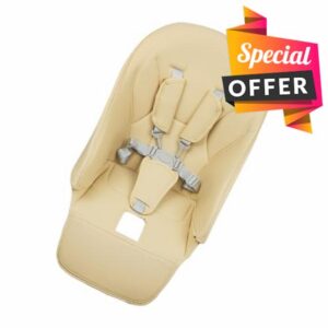 High Chair Seat Cushion for - PU Leather Feeding Chair Cushion Cover
