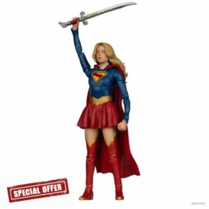 McFarlane DC Multiverse Supergirl and Baby Krypto (Supergirl Movie) 7in Action Figure (Deluxe Theatrical Edition) Toys