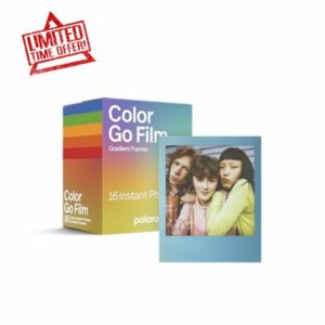 Polaroid - Instant Color Film for Go Camera- Gradient Frame - Double Pack (16 Photos)