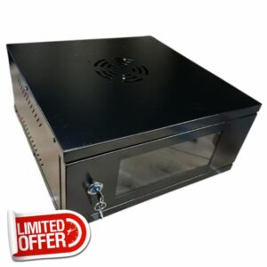 JUSTOP 4U Wall Mounted Network Data Cabinet
