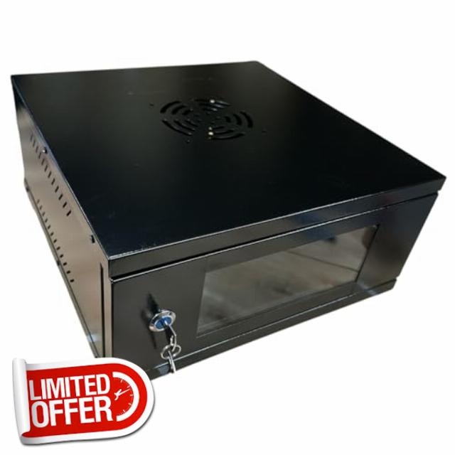 JUSTOP 4U Wall Mounted Network Data Cabinet