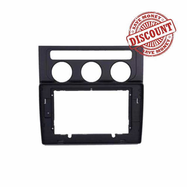 Car Radio Panel Car Fascia Radio Panel Plastic 10.1 Inch For VW For TOURAN 2004-2008 Facia Dash Kit Install Adapter Bezel Console RESPUNEKBAH
