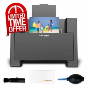 AMBIR Photo Scanner with Photo Cleaning Kit Bundle – Scan Photos in Seconds