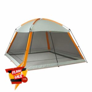 Amazon Basics Screened Canopy Tent for Camping