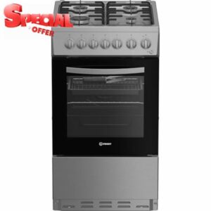 Indesit I5G3PMX 50cm Single Oven Dual Fuel Cooker - Stainless Steel           [Energy Class A]