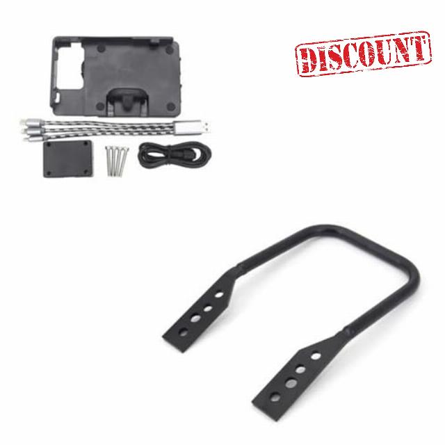 Motorcycle Navigation Bracket For BMW For F750GS F750 GS F 850GS For F850GS For ADVENTURE ADV Motorcycle Accessories Mobile Phone GPS Navigaton Plate Bracket Moun(Set)