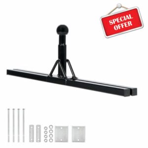 Wiltec Drawbar Bike Carrier Adaptor up to 80 kg Steel