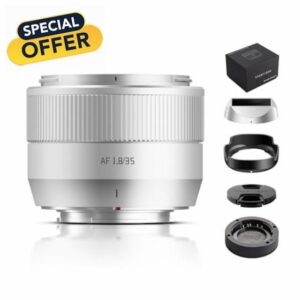 TTARTISAN 35mm F1.8 Mark II for X-Mount Silver