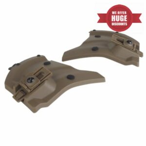 Tactical Helmet ear Protection Covers Quick-Release Side Guards Compatible With Wendy 3.0 Helmets for Airsoft & Military Games