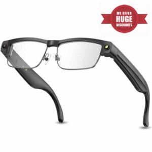 Smart Bluetooth Glasses with HD Camera –1080P Video Recording