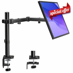 monTEK Stable Single Monitor Stand Mount