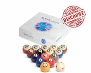 Rhodium English Pool Balls in Phenolic Resin