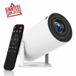 Mini Projector 1080P FHD 4K Support with Wifi & Bluetooth