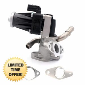 EGR Valve with Gaskets Compatible with Ford Ranger TKE 2011-2021 Transit MK7 MK8 Transit Custom 2.2 TDCi Relay 2.2L HDI Defender L316 Peugeot Boxer 2011-2021 2.2 HDI