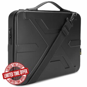KIZUNA Laptop Case bag 14-15 Inch Shoulder Sleeve Shockproof Hard Shell Briefcase For 16" MacBook Pro M4 M3 M2 M1/16" Dell 16 Plus/15.3ʺ ThinkPad X9 15/15" Yoga Slim 7i/15.6" HP Envy x360 15