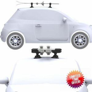 TreeFrog 365 Ski Snowboard Carrier Rack Suction Mounted Roof Rack Universal Fi