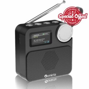 Portable DAB/DAB+/FM Digital Radio with Bluetooth 5.0