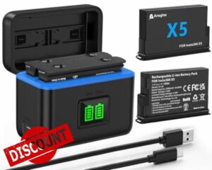 Anegine Insta 360 X5 Battery
