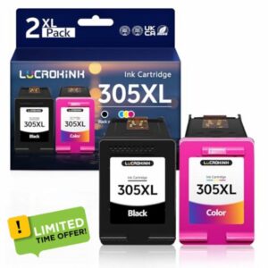 305XL Compatible Ink Cartridges Compatible with HP 6ZA94AE 305