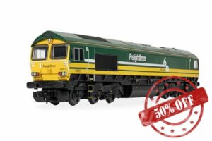 Hornby R30531 RailRoad Freightliner Class 66 Freightliner 60 66601 Railway Locos