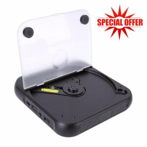 Dpofirs Portable CD Player with Bluetooth