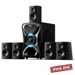 Bobtot Surround Sound System Wireless Rear Satellite Speakers