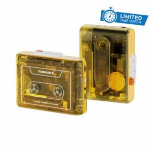 TOMASHI Portable Cassette Player with Bluetooth