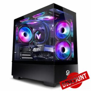 Vibox IV-757 Gaming PC • AMD Ryzen 7 9700X 8-Core • Nvidia RTX 5060 8GB • 16GB 5600MHz DDR5 RAM • 1TB SSD • Windows 11 • WiFi