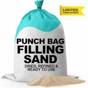 Senshi Japan Punch Bag Filling Sand - Adds Weight & Hardens Heavy Bags for Boxing