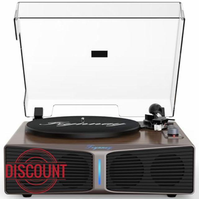 Record Player with Speakers