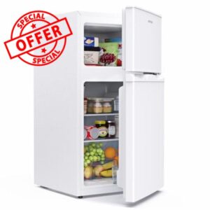 Upstreman 84L Under Counter Fridge Freezer