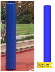 Basketball Pole Padding - Weatherproof Protective Pads for Enhanced Player Safety - Ideal for Garages and Playgrounds