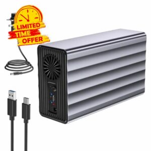 Dual Bay Hard Drive Enclosure