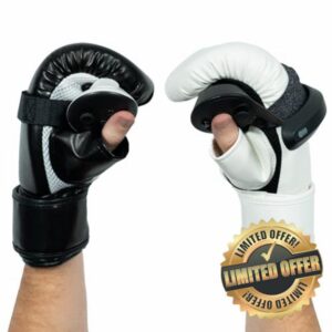 DeadEyeVR Ultimate Boxing Gloves - Updated Version and Improved Model VR Boxing Mitts Controller Accessory for Thrill of The Fight FitXR BoxVR - Rift S