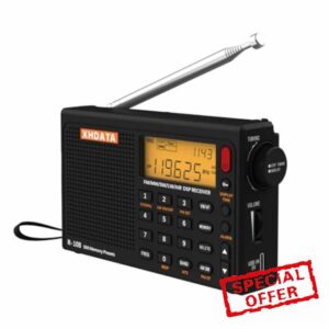 XHDATA R108 Portable Airband Shortwave Radio