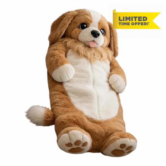 Adult Plush Dog Sleeping Bag