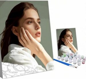 Fxddya Personalized Paint by Numbers Kit for Adults - Custom Paint by Numbers from Photo