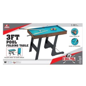 Compact Freestanding Billiards Game