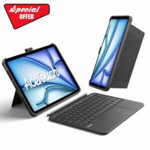 Inateck AceTouch Keyboard Case for iPad Air 11 inch M4 2026/M3/M2