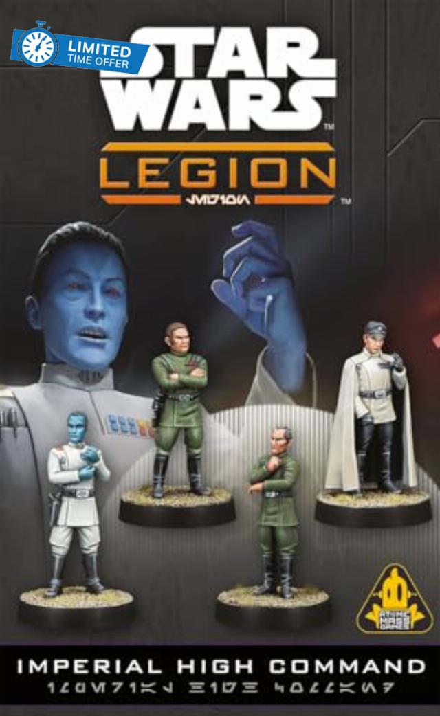 Asmodee | Star Wars: Legion – Imperial High Command | Miniatures Game | Ages 14+ | 2 Players | 90 Minutes Playing Time