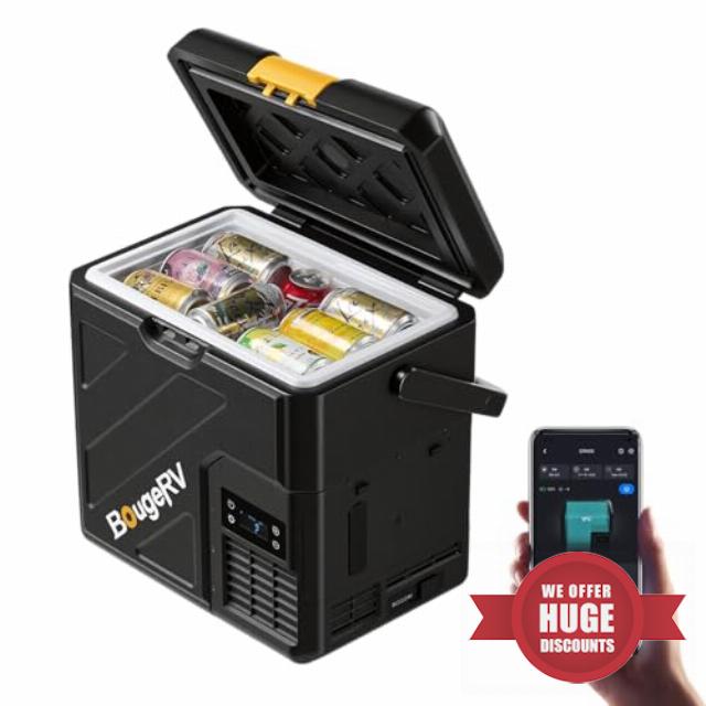 BougeRV CRH20 12V Car Fridge