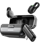 SMALLRIG Wireless Mic S70 (2 TX + 2 RX + Charging Case), USB-C and 3.5mm Jack Wireless Microphone...