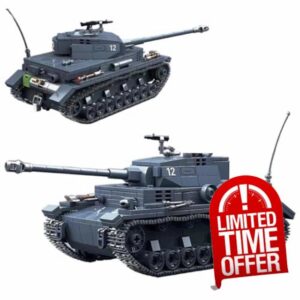 Panzer 4 Tank Building Set for Adults