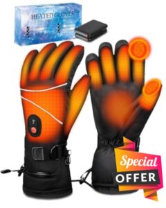 Victoper 2025 Upgraded Heated Gloves for Men & Women