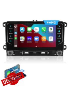 ESSGOO 4+64G Car Radio with Wireless CarPlay and Android Auto for VW Golf 5 6 Plus Touran Tiguan EOS Passat Polo