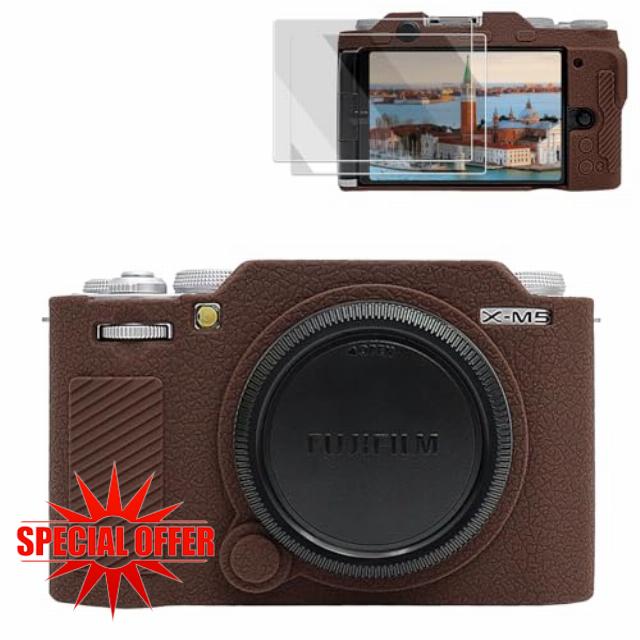 VOVMOEYA Silicone Case For Fujifilm XM5 X-M5