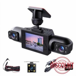 Wireless Dashcam Front and Rear Camera System